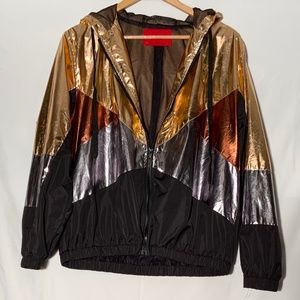 Metallic Signatures Windbreaker/Jacket
